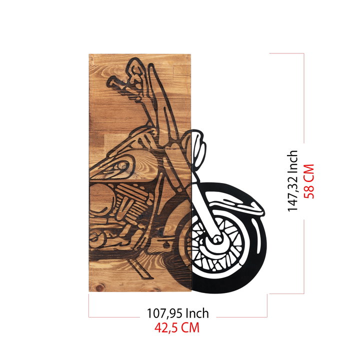 Wallity Chopper 3 Negro y Nogal